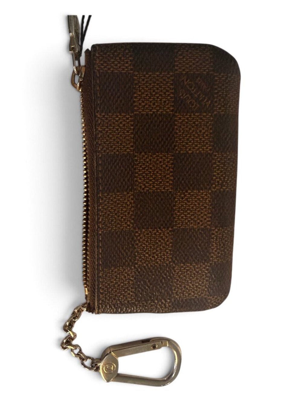Louis Vuitton Damier Ebene Zipper Key Case